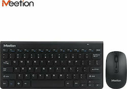 Meetion MT-MINI4000 Fără fir Set tastatură și mouse UK
