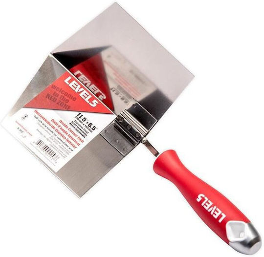 Level 5 Spatula de colț Metal cu Mâner de Plastic 5-312