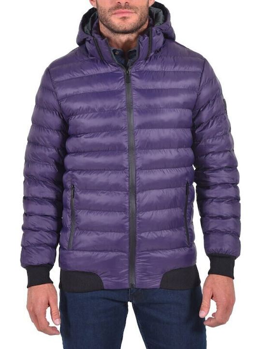 Winter Jacke Puffer Wasserdicht und Winddicht Blau
