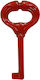 Door Key Furniture Red 1pcs
