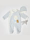 Hashtag Baby Bodysuit Set Long-Sleeved with Accessories Light Blue