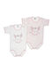 Papillon Kids Short-Sleeved Pink 2pcs