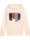 Kids Sweatshirt with Hood Beige