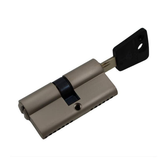 Mul-T-Lock Κύλινδρος Κλειδαριάς Ασφαλείας 62mm (31-31) Ασημί