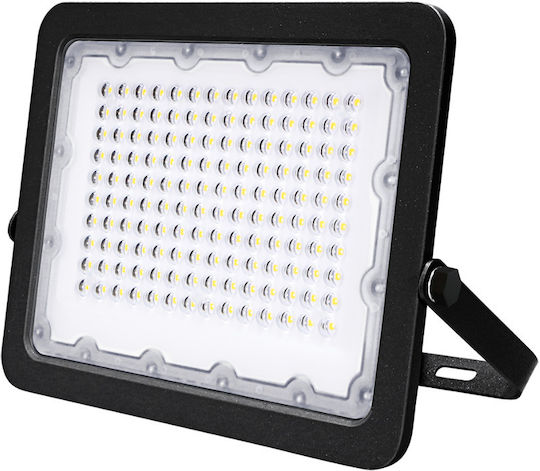 Lumax Στεγανός Προβολέας LED 100W Ψυχρό Λευκό 6000K IP65