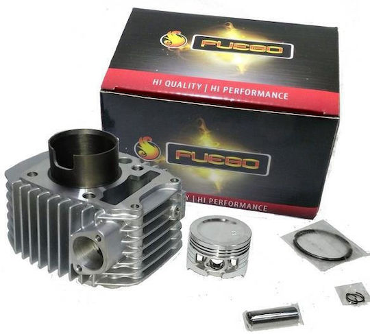 Fuego Racing Motorcycle Pistons & Cylinders Set 52.4mm for Honda Innova 125