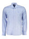 North Sails Men's Shirt Long Sleeve Linen Blue