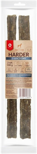Maced Harder Dog Stick Treats Small Breeds Gluten Free with Deer 1cm 100gr