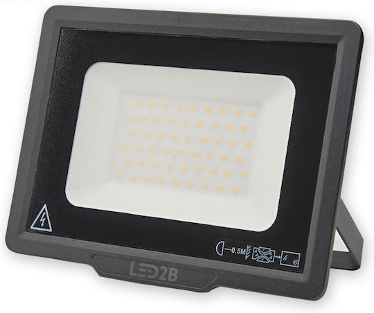 Kobi Στεγανός Προβολέας LED 50W Ψυχρό Λευκό 6500K IP65