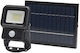 Kobi Waterproof Solar LED Floodlight 10W Cold White 6500K with Motion Sensor IP65