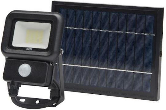 Kobi Waterproof Solar LED Floodlight 10W Cold White 6500K with Motion Sensor IP65