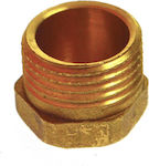 Male Cap Brass 0606101