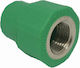 Feminin Racord pneumatic Polipropilenă 20mm 790224011