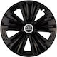 Jestic Set Capace De Roți Auto Compatibilitate Subaru 4 Bucăți 15 Negru/Negru