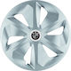 Jestic Car Hubcap Set with Bmw Emblem 15" 4pcs Silver