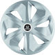 Jestic Auto Radkappen Set mit Marke Honda 4Stück 15" Silber/Silber