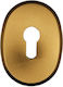 Rosette - Door Escutcheon Armoured Door Bronze