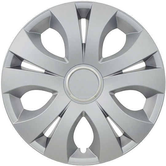 Jestic Auto Radkappen Set 4Stück 17" Silber