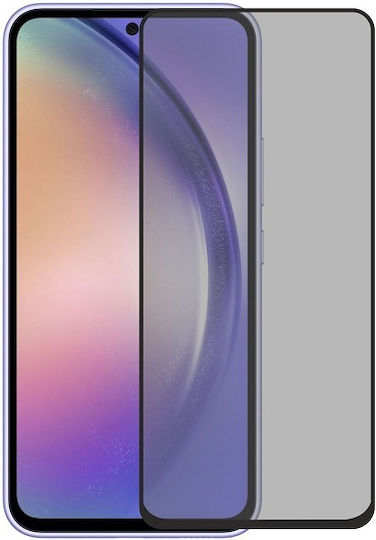 Glass 0.2mm Privacy Tempered Glass Negru (Galaxy A54)