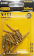 Herran Wood Bolts Phillips Metallic with Diameter M3mm 24pcs