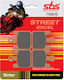 SBS Motorcycle Brake Pads Front for Kawasaki ZX-6R Ninja