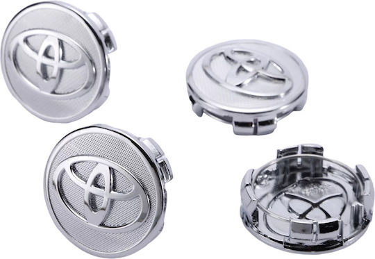 Τάπες Κέντρου Ζάντας Toyota με Εσωτερική Διάμετρο 57mm 4τμχ