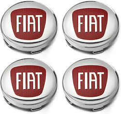 Τάπες Κέντρου Ζάντας Fiat με Εσωτερική Διάμετρο 60mm 4τμχ