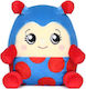 Just Toys Dream Beams Dream Beams Lola The Ladybug Plush Toy for 3+ Years 18 cm