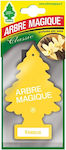 Arbre Magique Lufterfrischer-Karte Autoanhänger Vanille