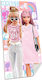 Kids Licensing Детски плажен кърпа Розов Barbie 140x70см.