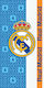 Carbotex Real Madrid Παιδική Πετσέτα Θαλάσσης Γαλάζια Ποδόσφαιρο 140x70εκ.
