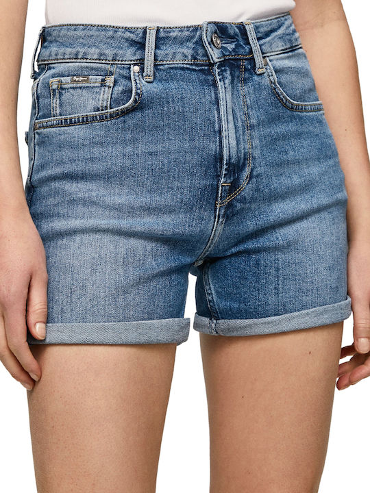 Pepe Jeans Mary Women's Jean Shorts Blue