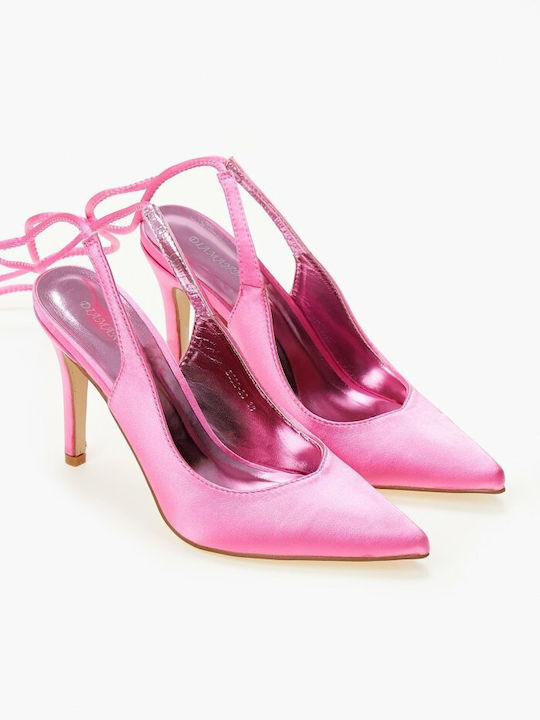 Issue Fashion Ascunse Pantofi cu toc cu Toc Stiletto & Curea Fuchsia