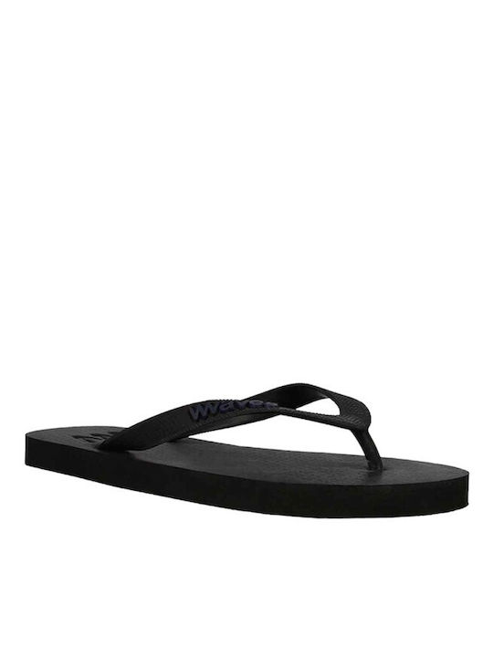 Waves Women's Flip Flops Black 11827025B-1