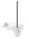 Tpster Plastic Toilet Brush White