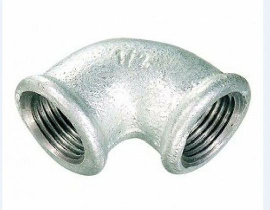 Atusa Γωνία Σωλήνα Γαλβανιζέ 3/4" Θηλυκό 09001004