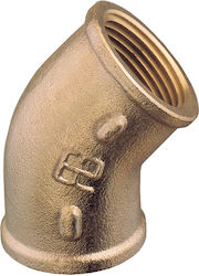 Cavaletto Pipe Elbow Fitting Brass 1/2" Female 58211