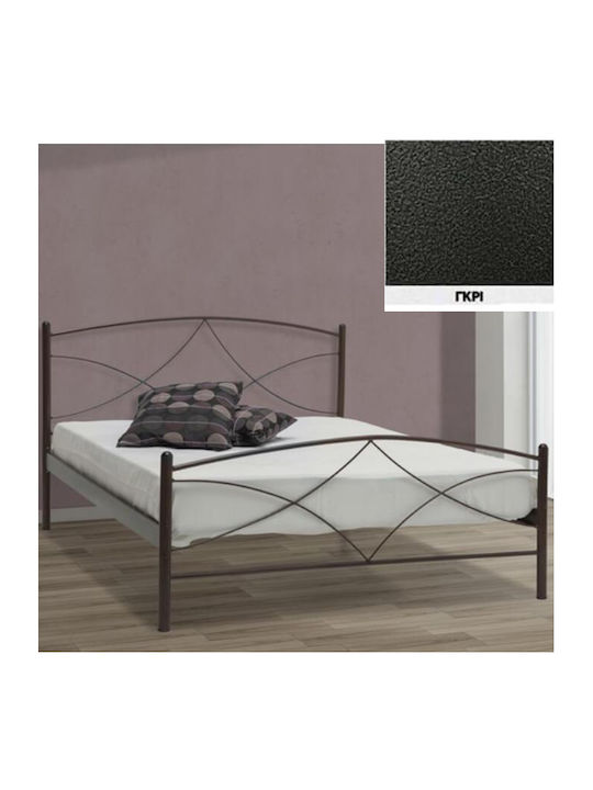 Άνδρος Betten Mit Metall Grau Für Matratze 90x1...