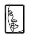 Walls 3D Wall Decor Silhouette Woman Profile Made of Wood 40x40cm