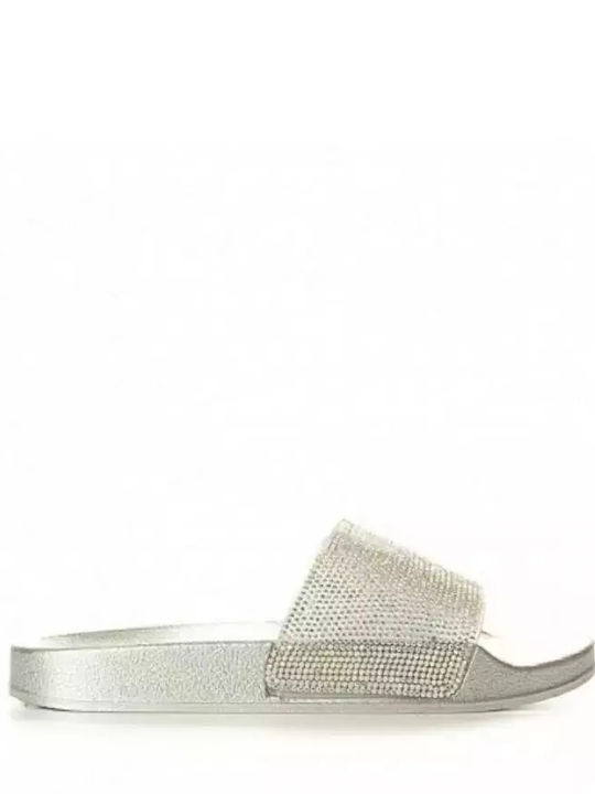 Louizidis Frauen Flip Flops in Silber Farbe