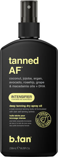 B.Tan Tanned AF Λάδι Μαυρίσματος για το Σώμα 236ml