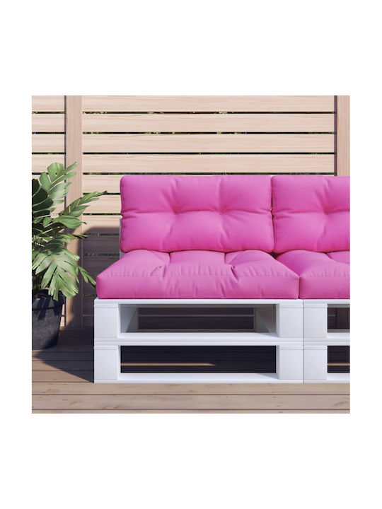 vidaXL Pernă De Bancă Pentru Perne Pentru Scaune De Grădină Cu Spătar Albastru Și Alb 40x70cm