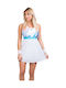 Bidi Badu Ankea W214074211-WHAQ Damen Tenniskleid Weiß