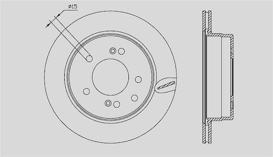 Open Parts Σετ Δισκόπλακες για SsangYong Rexton