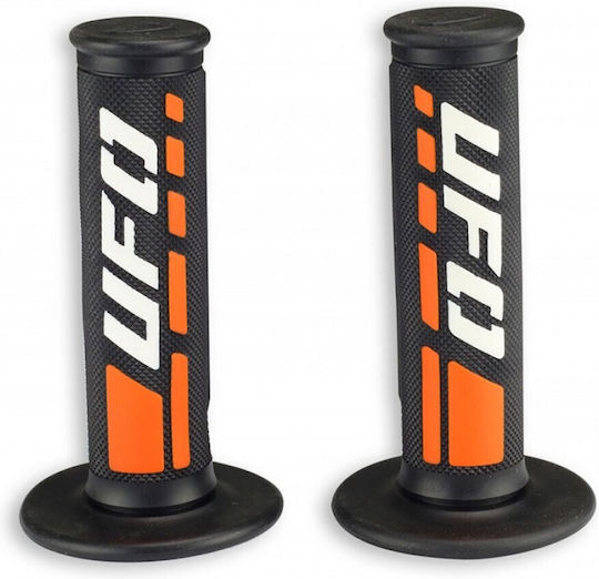 UFO Motorcycle Grips in Orange Colour