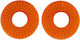 UFO Motorcycle Handlebars in Orange color