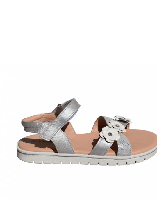 Meridian Kinder Sandalen Silber