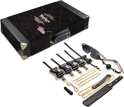 Temptasia Safe Word - Bondage Kit with Suitcase BDSM Kit in Rosa Farbe 13Stück