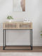 Console Table Wood & Metal L80xW30xH75cm