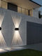 Wall-Mounted Outdoor Light LED IP65 6W with Cool White Light